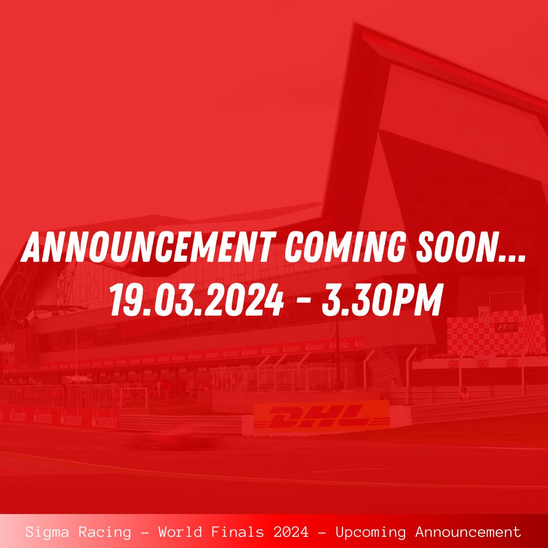 VERY exciting announcement coming on Tuesday!! Any Guesses?? 👀

@CAUC_SHS @SandhighDT @F1inSchoolsHQ @f1inschoolsUK @SilverstoneUK