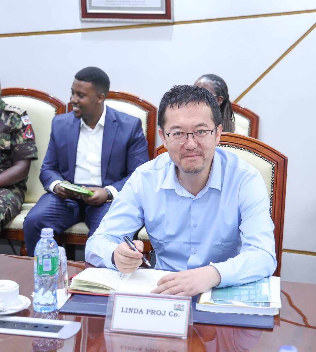 Hosted, on a deliberative meeting, the contractor identified to undertake the housing project for the Kenya Kenya Defence Forces (KDF) under the Public Private Partnership (PPP).