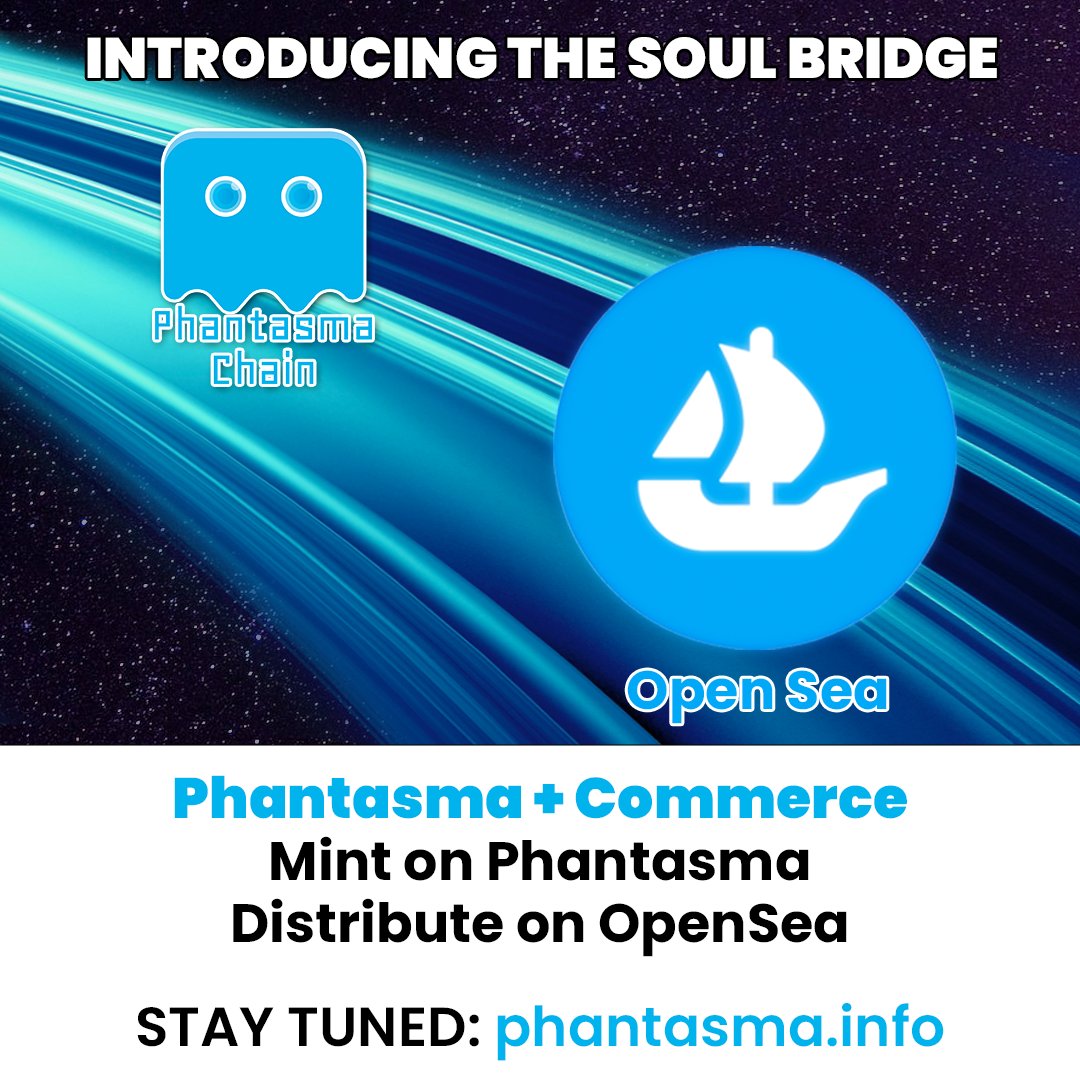 🌠 Exciting Update Alert! 🌠

Huge kudos to the team at Semkhor Studios who have successfully pioneered and launched their groundbreaking bridge from Phantasma to <a href="/opensea/">OpenSea</a>, the world’s largest NFT marketplace, starting with the <a href="/ThatKevinSmith/">KevinSmith</a> Smokin’ Token NFTs:
