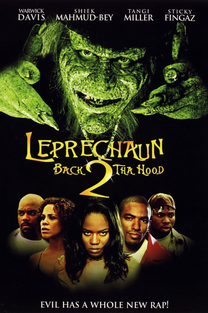 Celebrate #StPatricksDay2024 with us, as we close out Warwick Davis's run as the titular #Leprechaun in Leprechaun 6: Back to That Hood. Episode is now available wherever you get your #podcasts spreaker.com/episode/episod… #podcast #MoviePodSquad #PodernFamily #PodNation #Horrorfam