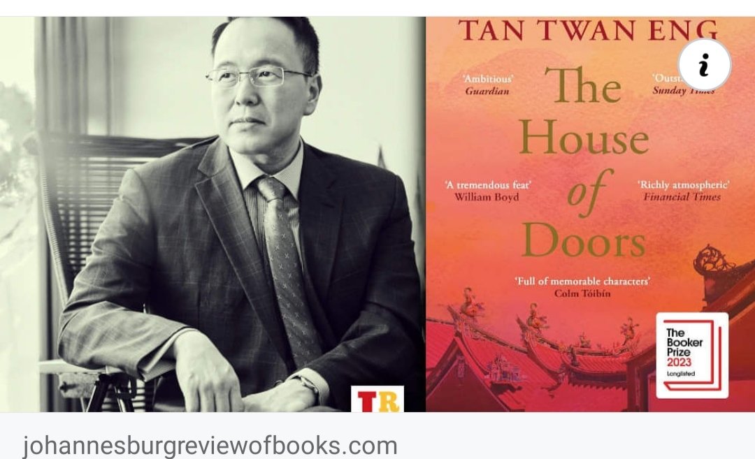 'There used to be a degree of literary snobbery against ‘historical fiction’, but the Walter Scott Prize has helped immensely in changing that mindset.' A super conversation with our 2013 winner Tan Twan Eng, who's also longlisted this year: johannesburgreviewofbooks.com/2024/02/29/con…