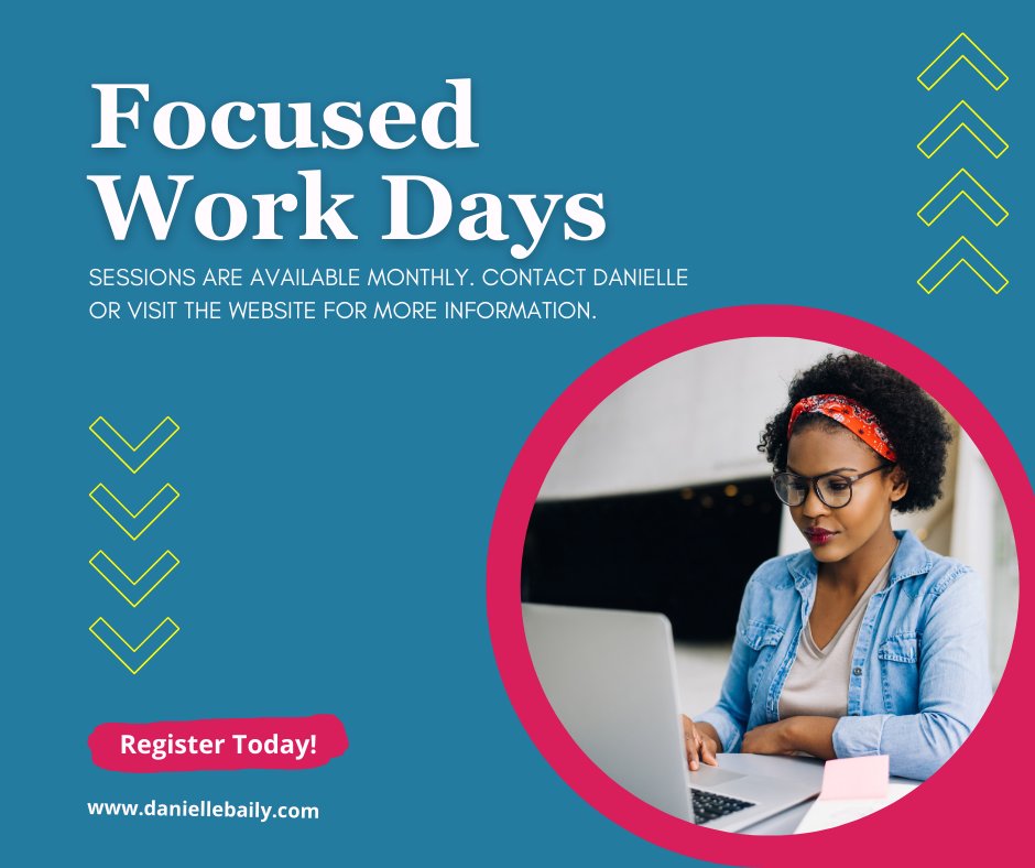 danibaily's tweet photo. Prep meeting is today! Sign up now!
Registration closes at 3 pm Central

https://t.co/mzwlQa0EvH

Friday, March 15th - Prep Meeting - 4 pm Central via Zoom

#FocusedWorkWeekend #ProductivityTips #WorkSmarterNotHarder #AchieveMoreInLessTime https://t.co/vGYW8BBwxh