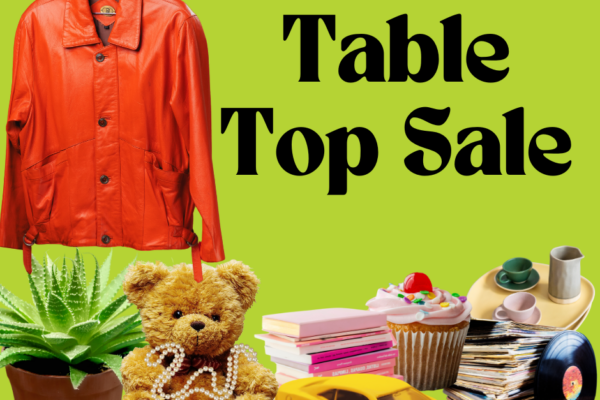 Remember we have a Table Top sale here at the Hall tomorrow, Saturday, 15th March! Come and have a rummage between 11am and 3pm - admission is free and who knows what you might find!