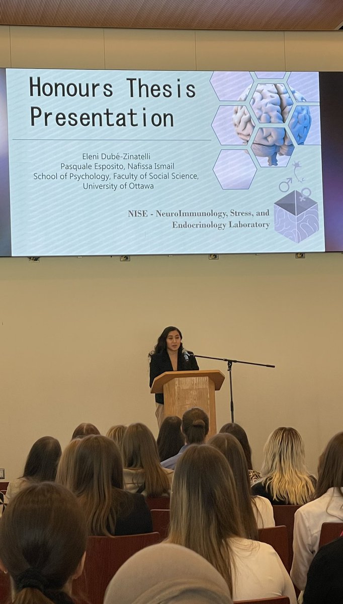 I am so proud of my undergraduate student Eleni <a href="/Dube_Zinatelli/">Eleni</a> for her fantastic presentation during the honours thesis conference!! I am so happy that she will be joining the PhD program next Fall and continue to be a member of the NISE Lab!!