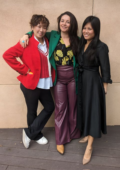 Milfs at Stanford!! It might have been a first to have 3 mamas on stage talking about maternity, art<a href="/tag/mvsales"class="tags"><span>#mvsales</span></a>