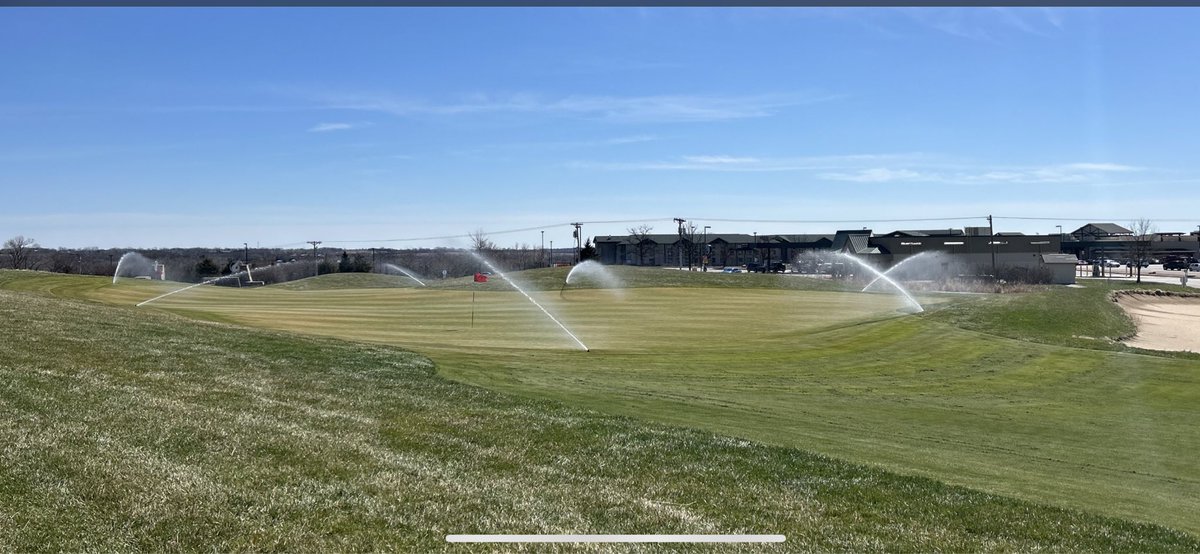 Last day ⁦<a href="/firekeepergolf/">Firekeeper Golf</a>⁩. 1200 ⁦<a href="/RainBirdCorp/">RainBirdCorp</a>⁩ IC heads and 90 electric valves. Great project completed for an awesome course and staff. ⁦<a href="/turfwerksinc/">Turfwerks</a>⁩ ⁦<a href="/jamiechambers81/">Jamie Chambers</a>⁩