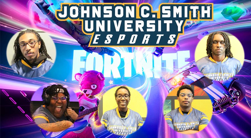 Johnson C. Smith University Esports Club (@jcsuesportsclub) on Twitter photo Let's go JLove! Get that win for our <a href="/jcsuesports/">JCSUESPORTS</a> #Fortnite team at the @carolinasgamessummit this weekend. #JC-SU Esports! ๐ฎ๐ฆพ๐ Let's go JLove! Get that win for our <a href="/jcsuesports/">JCSUESPORTS</a> #Fortnite team at the @carolinasgamessummit this weekend. #JC-SU Esports! ๐ฎ๐ฆพ๐