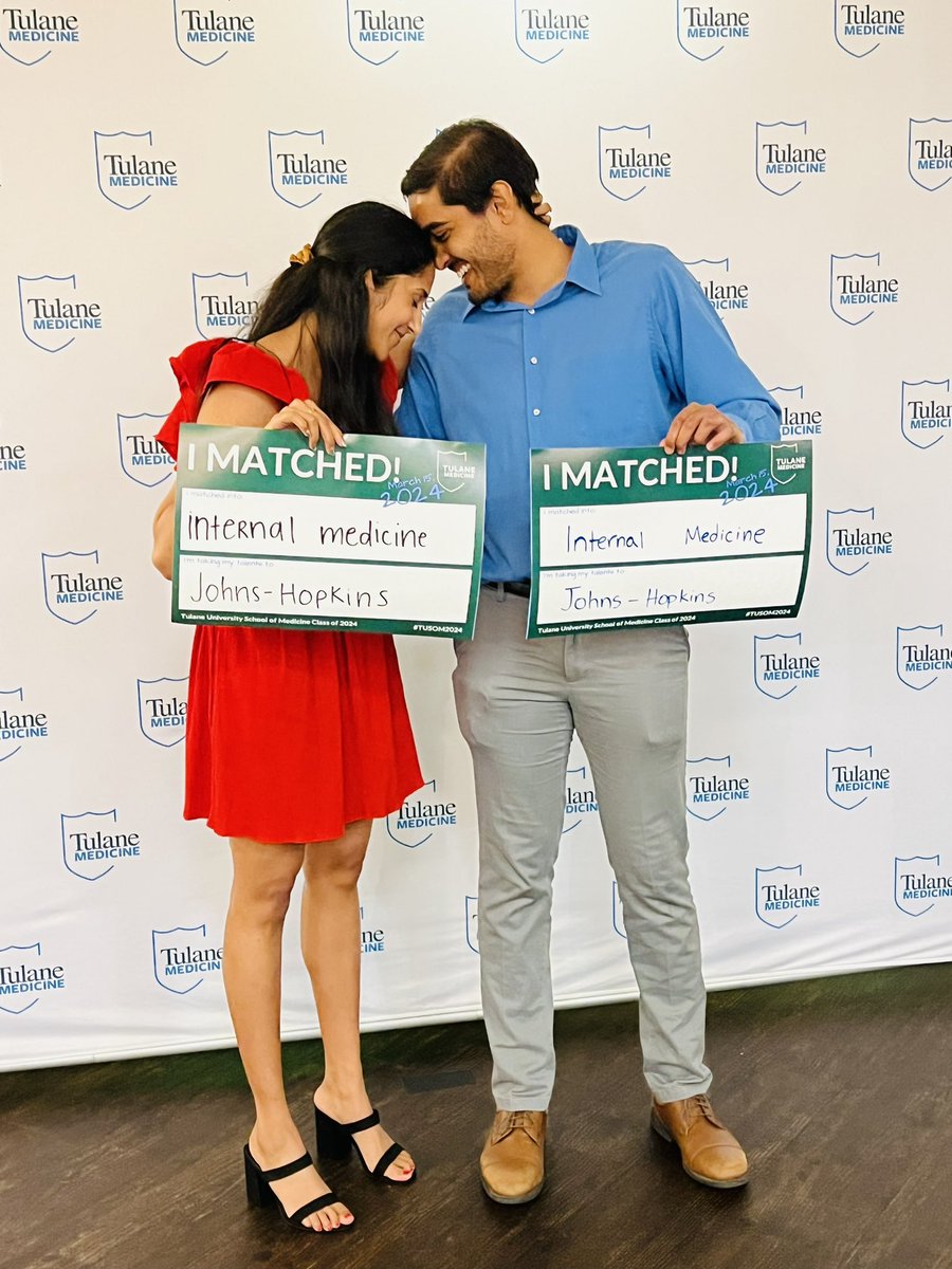Today, our wildest dreams came true. We are beyond humbled and excited. @OslerResidency #Match2024