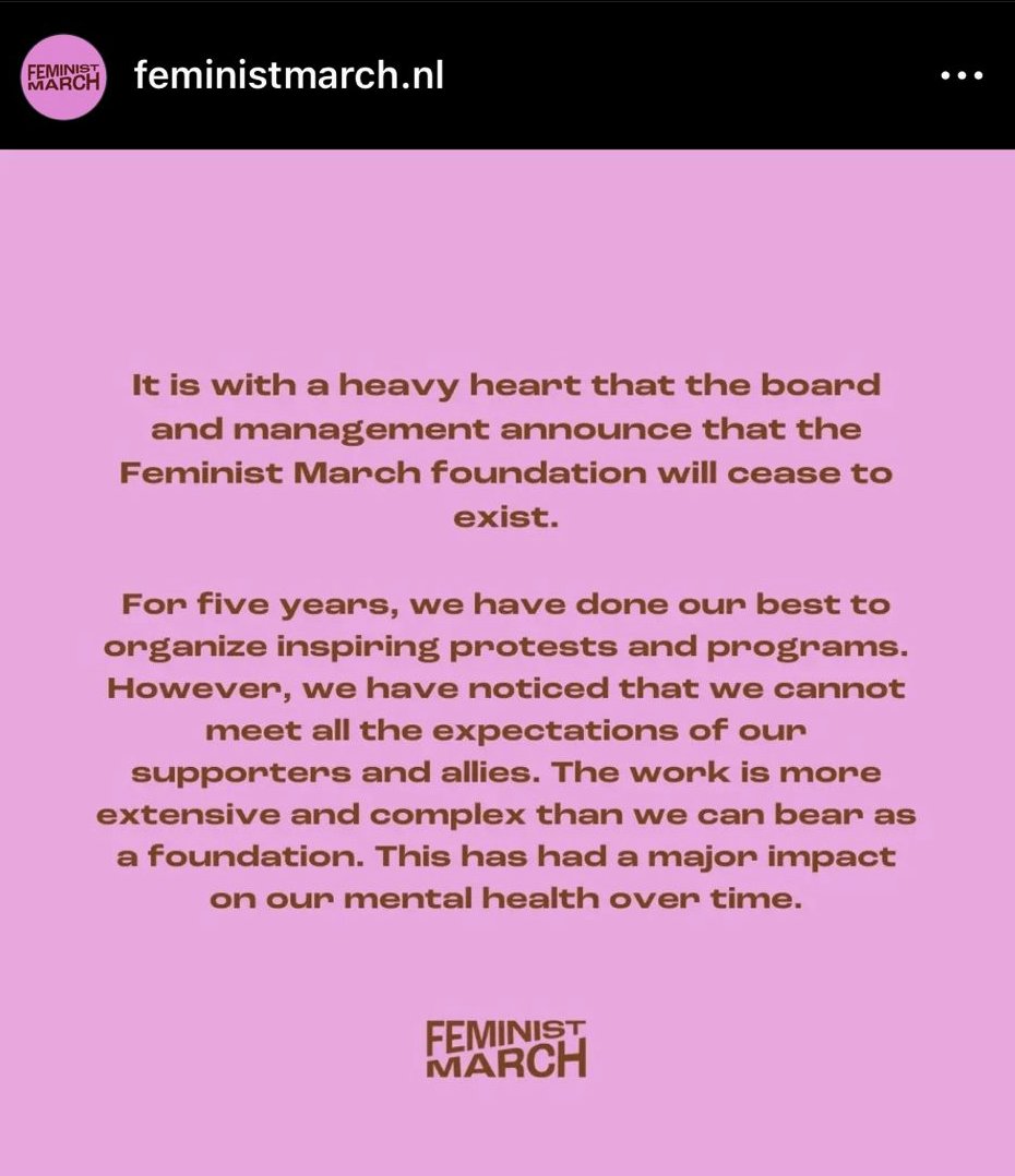 This tragedy is happening over and over again in leftist and progressive circles: important movements and charities die because of massive infighting. Because of a fixation on purity instead of results...