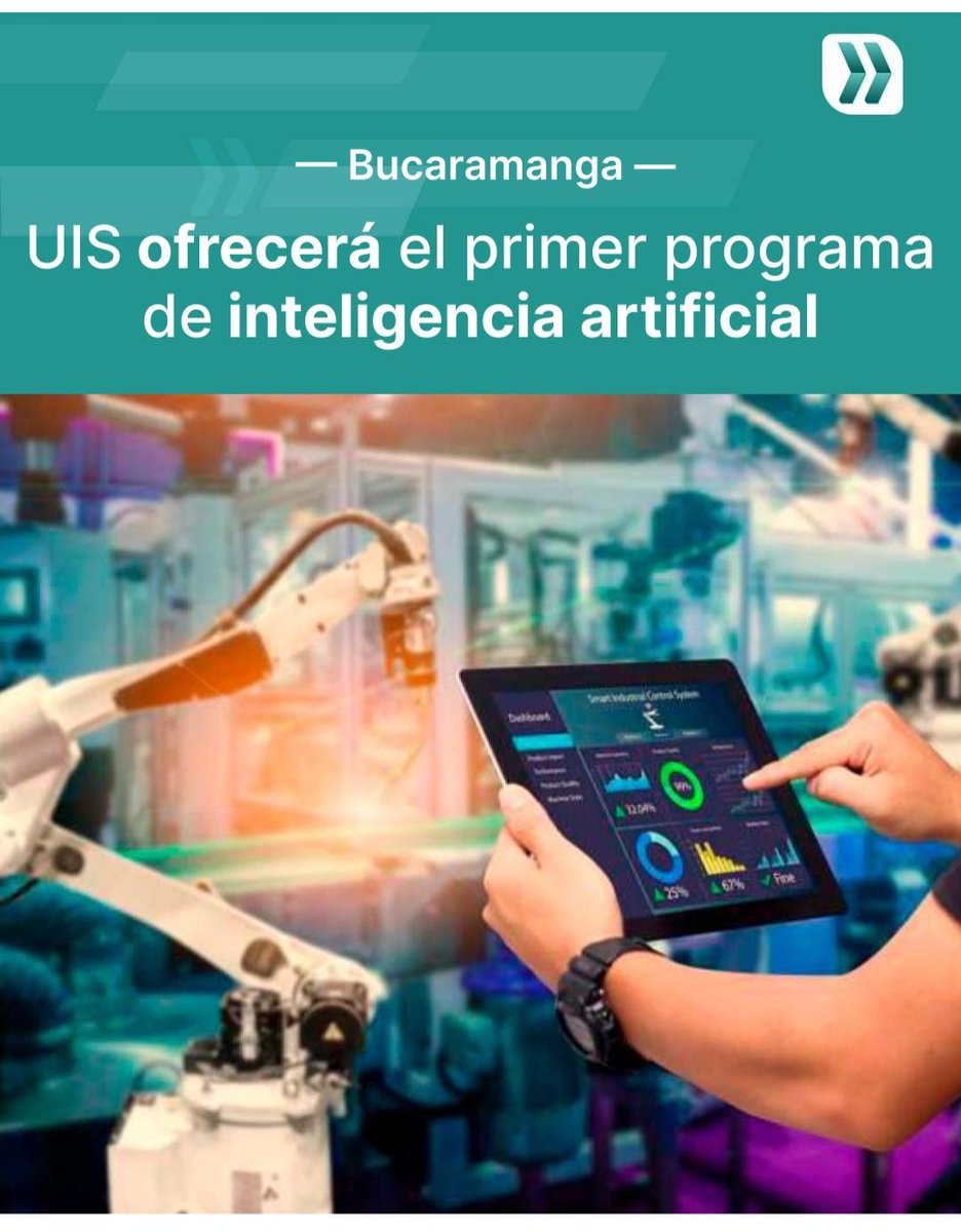 #UISEnMedios El Ministerio de las TIC brindará apoyo a la Universidad Industrial de Santander, UIS, para la creación del primer programa de educación superior en inteligencia artificial de la región oriente en Colombia. 🤩

Conoce más de esta importante suceso, en esta noticia de