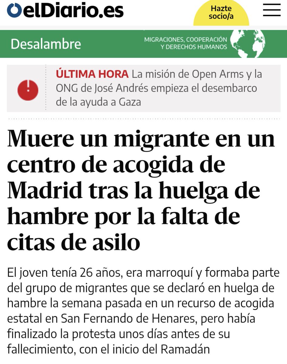 Se llamaba Karim.

El racismo institucional mata.
eldiario.es/desalambre/mue…