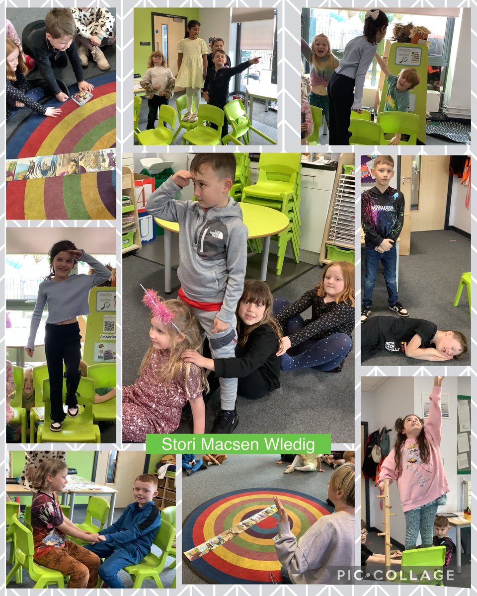 Sesiwn celfyddydau gwych unwaith eto gydag Anwen Carlisle i ddysgwyr Dosbarth Bendigeidfran! Anfonodd Ditectif Doti dasg i'r dysgwyr chwilfrydig i ail greu Breuddwyd Macsen drwy luniau llonydd! Heriodd y dysgwyr eu hunain i feddwl yn greadigol..da iawn wir!