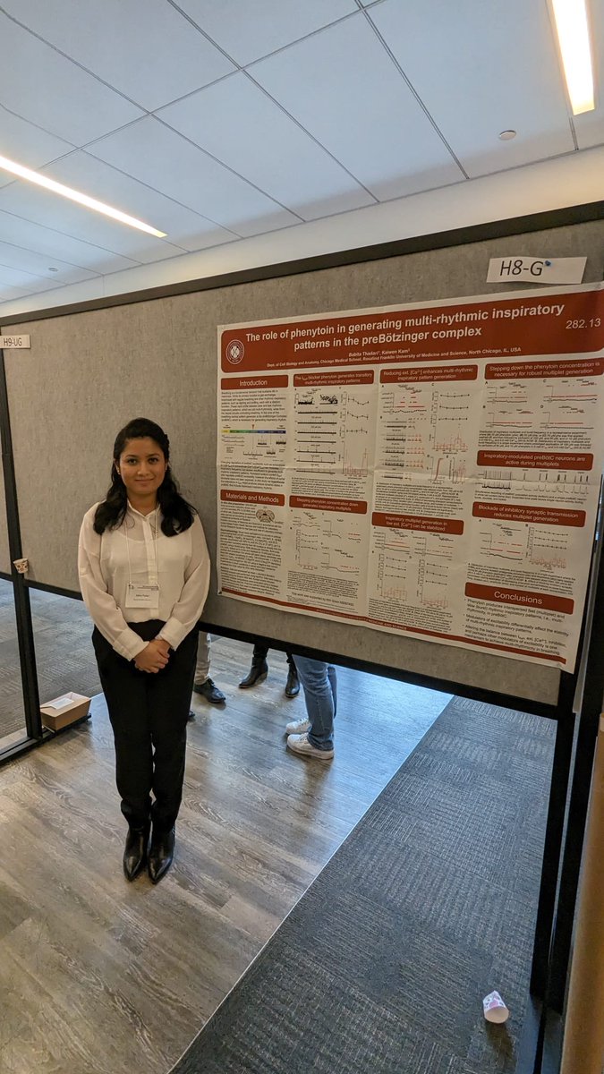 RFUMS Graduate Student Association (@rfuniversitygsa) on Twitter photo RFU students did an amazing job presenting their work at this year's Chicago Society of Neuroscience with <a href="/ViralKMistry/">Viral Mistry</a>,  <a href="/babita_thadari/">Babita Thadari</a>, & <a href="/EliseKWebberRFU/">Elise Webber</a> presenting posters and <a href="/ChudobaRachel/">Rachel Chudoba</a> giving a symposia talk. RFU students did an amazing job presenting their work at this year's Chicago Society of Neuroscience with <a href="/ViralKMistry/">Viral Mistry</a>,  <a href="/babita_thadari/">Babita Thadari</a>, & <a href="/EliseKWebberRFU/">Elise Webber</a> presenting posters and <a href="/ChudobaRachel/">Rachel Chudoba</a> giving a symposia talk.