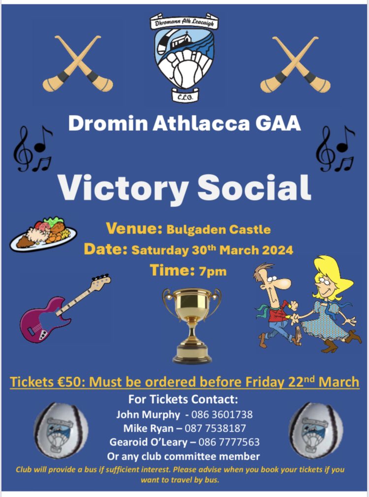 Dromin/Athlacca GAA tweet media