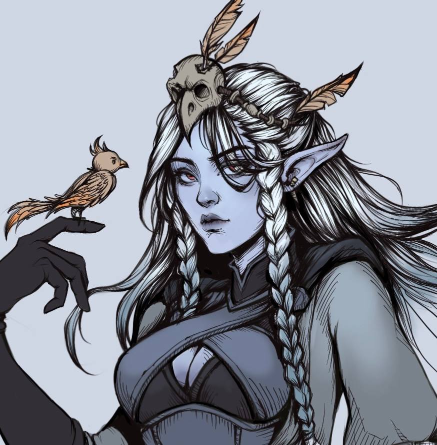This is my dnd girl Istyl, I tried a different style this time☺️
#artistsontwitter #DnDcharacter #dndart #drowelf