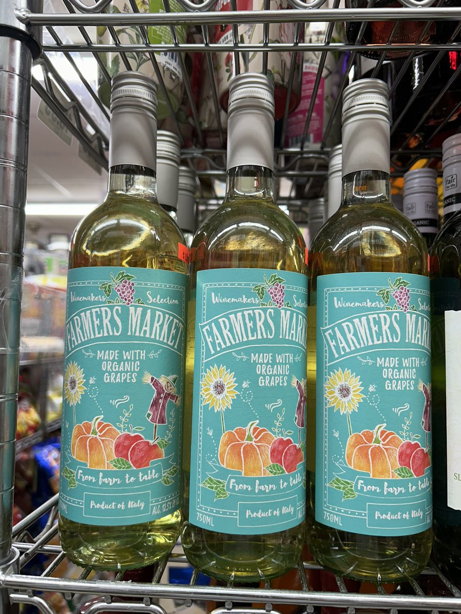 StoreMikes's tweet image. New #organic #italian #wine in! #farmer #farmersmarket #italy #whitewine
