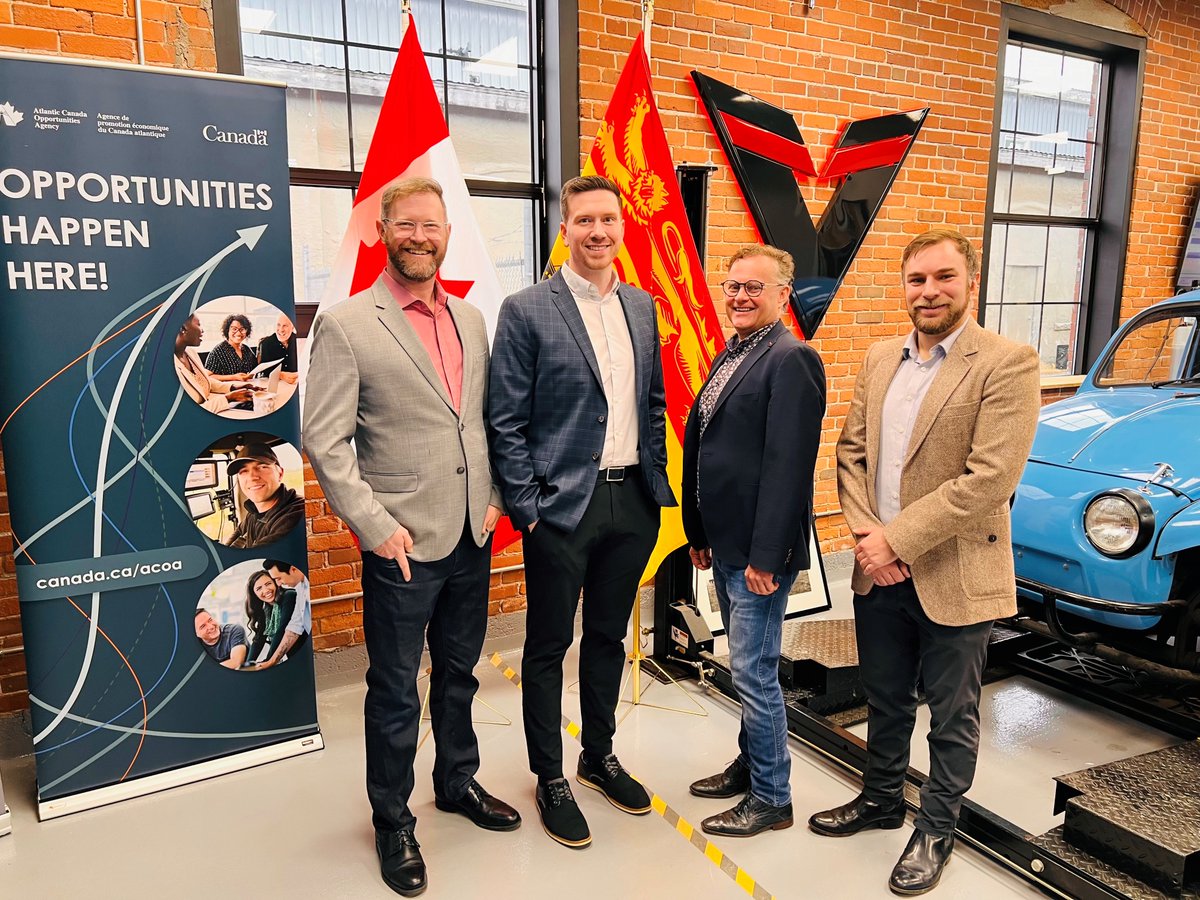 ACOACanada's tweet photo. Additional expertise, tools, and equipment are helping Victory Advanced Technologies commercialize and manufacture their carbon-negative electric motor system and drive success. #AtlanticMoment

Learn more about this project and how ACOA is helping: https://t.co/6SBPmuK9BX https://t.co/haAVkr7mcf