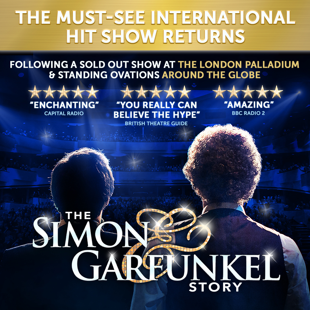 🎸 𝗢𝗡 𝗦𝗔𝗟𝗘 𝗡𝗢𝗪! Following SOLD-OUT performances in London’s West End, a worldwide tour and standing ovations at every performance, 𝗧𝗵𝗲 𝗦𝗶𝗺𝗼𝗻 & 𝗚𝗮𝗿𝗳𝘂𝗻𝗸𝗲𝗹 𝗦𝘁𝗼𝗿𝘆 returns to Shrewsbury this June! 🗓️ Thu 27 Jun / Tickets: orlo.uk/0RyjM