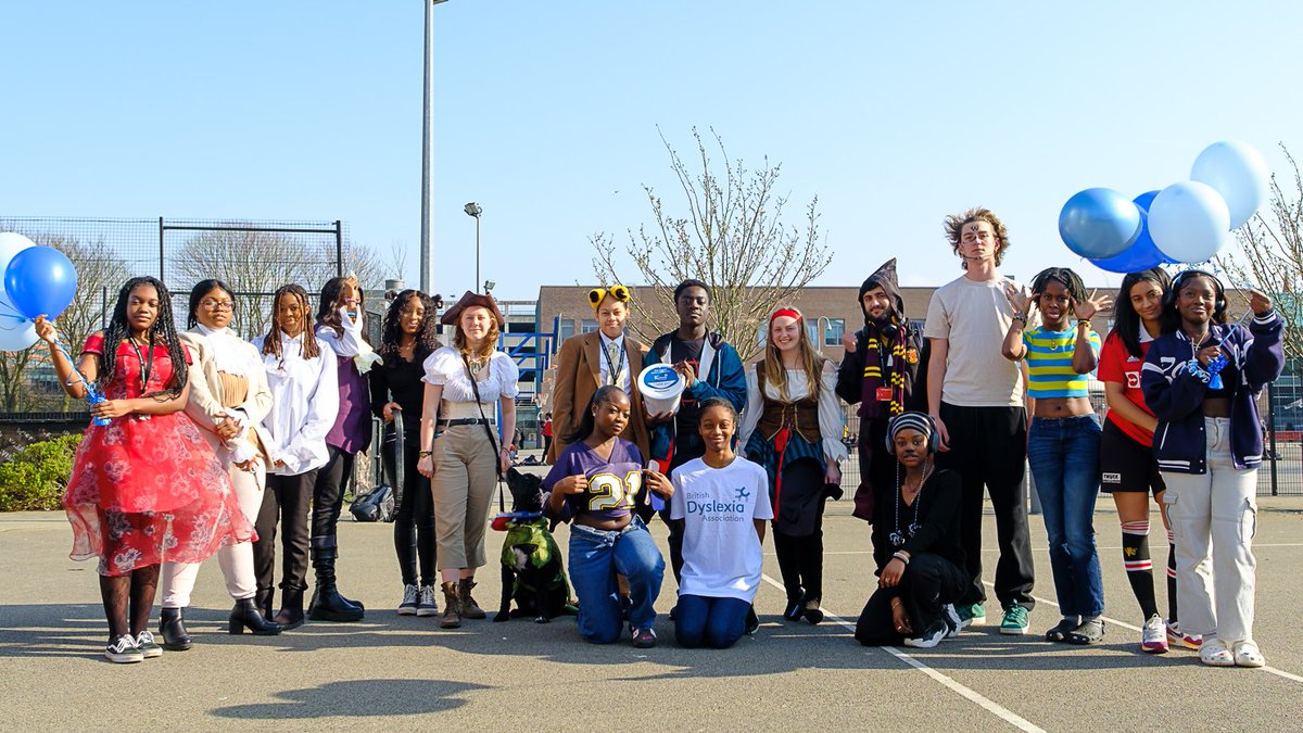 We are so proud of our @TrinityHigh6th students, who raised money for the British Dyslexia Association last Thursday, for World Book Day. trinityhigh.com/news/world-boo…