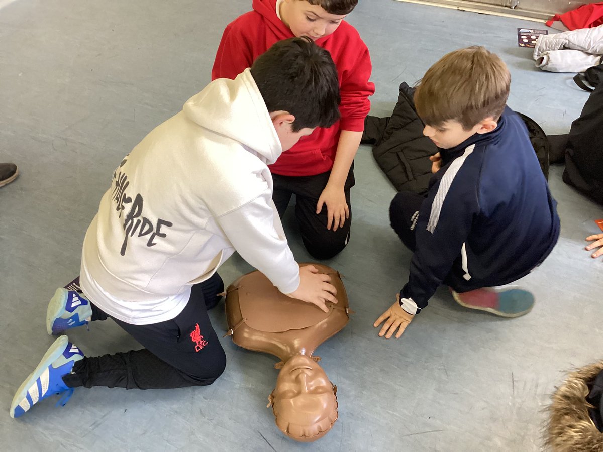 NantyffyllonPS's tweet photo. Mrs Nicholas, Miss Rees and our Y6 had a lovely afternoon in the Crucial Crew event. Organisations such as the RNLI, Network Rail and the National Grid delivered some very important safety messages #Y6Nanty #VisitNanty #HWNanty https://t.co/sgQgeA1H6j