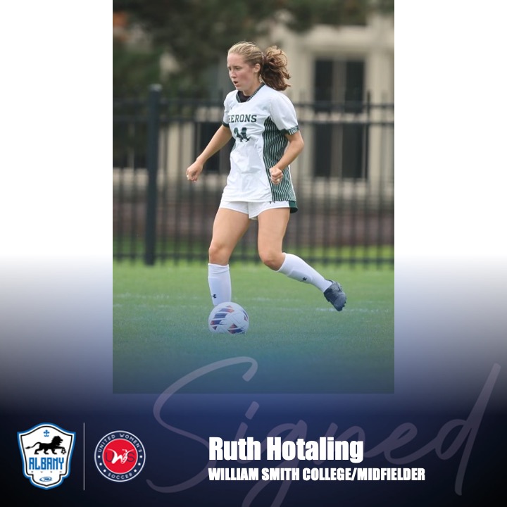 AlbanyRushUWS's tweet photo. ‼️RETURNING PLAYER‼️

Our second @HeronSoccer player, Ruth returns for her 2nd @UWSSoccer season. A technical midfielder, Ruth made 5 appearances last summer scoring once.

Ruth is All-Conference midfielder playing in 41 games scoring 8 goals with 12 assists over two seasons! https://t.co/40vvcLQuAX