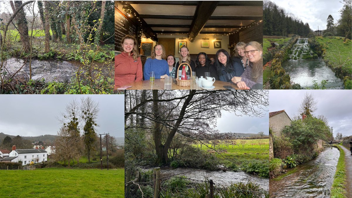 great day out today assessing the #river sites for our @QuantumFreshWtr @FreshwaterQual1 project! It was fantastic to meet the teams in person too @pj13302 @KasprzykHordern @AquaCyanConsult 💧🧪🐄 #aquatic #freshwater #pollution #WomenInSTEM