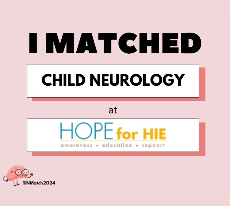 HopeforHIE's tweet photo. When you join the medical community as a #ChildNeurologist, you’re a part of our amazing global HIE community!
Welcome to the best specialty #Nmatch2024 & #PedNeuro!
☀️☀️☀️🧠🧠🧠🎉🎉🎉
#NeuroTwitter #PatientAdvocacy #Neurology #ChildNeuro #NeonatalNeurology https://t.co/ZUc1uafsYU