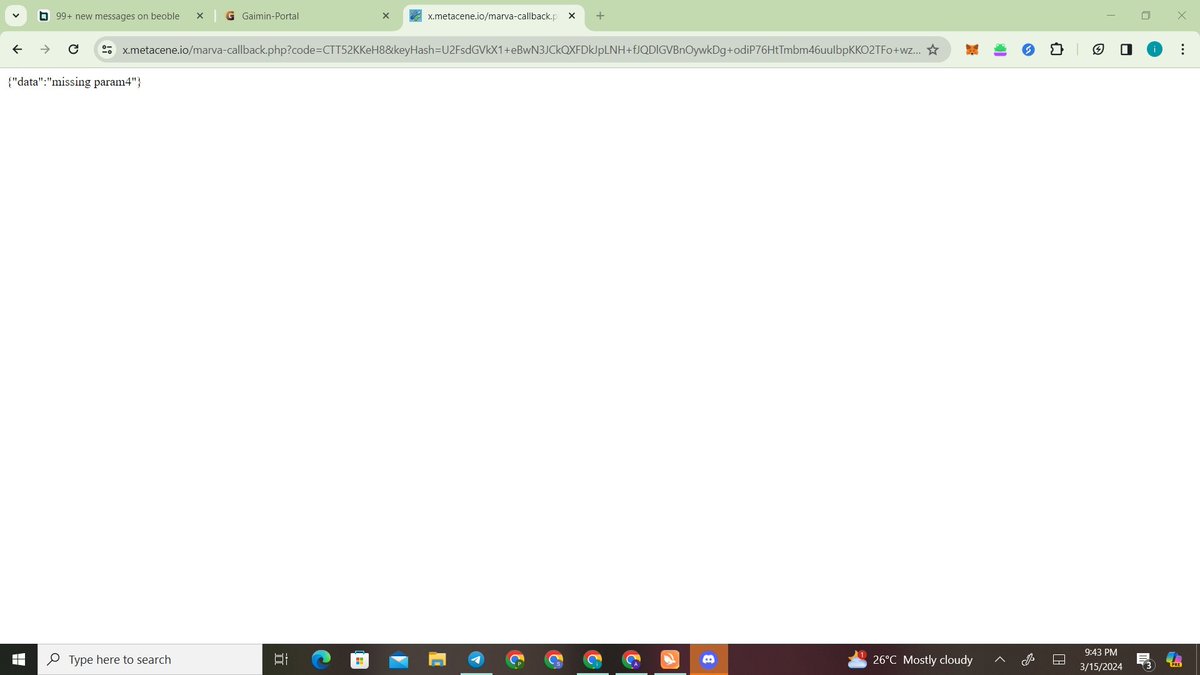 Mhuzifa18's tweet photo. @feature_earning bro xmetacene wala wallet nai create hota kya waja hy error aa jata 🪂

@GaiminIo
 #GAIMIN $GMRX https://t.co/QBpr5YFn49
