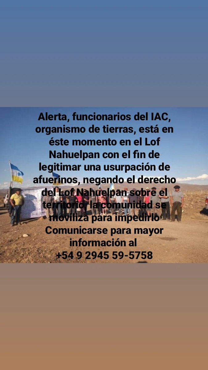 #Urgente #LofNahuelPan