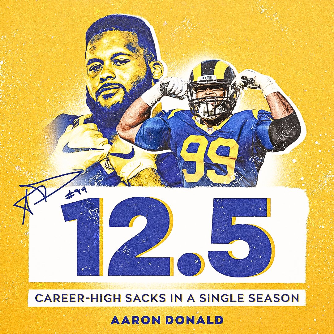 mh_design91's tweet image. Getting to watch and create around @AaronDonald97 up close in 2018 for the Rams was pretty damn cool.
Enjoy retirement 🐐