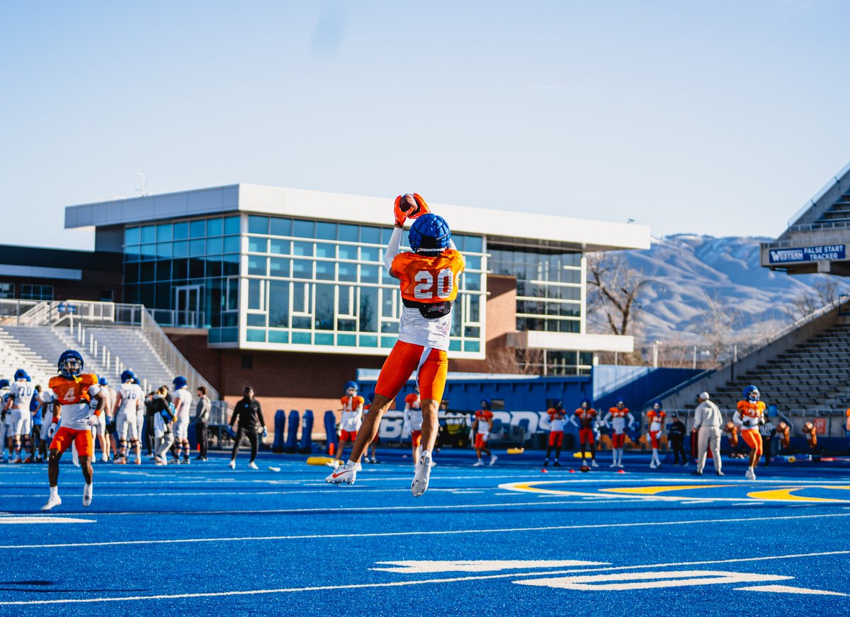 It's great to be back on The Blue! 🔵🏈 #BleedBlue | #BuiltDifferent