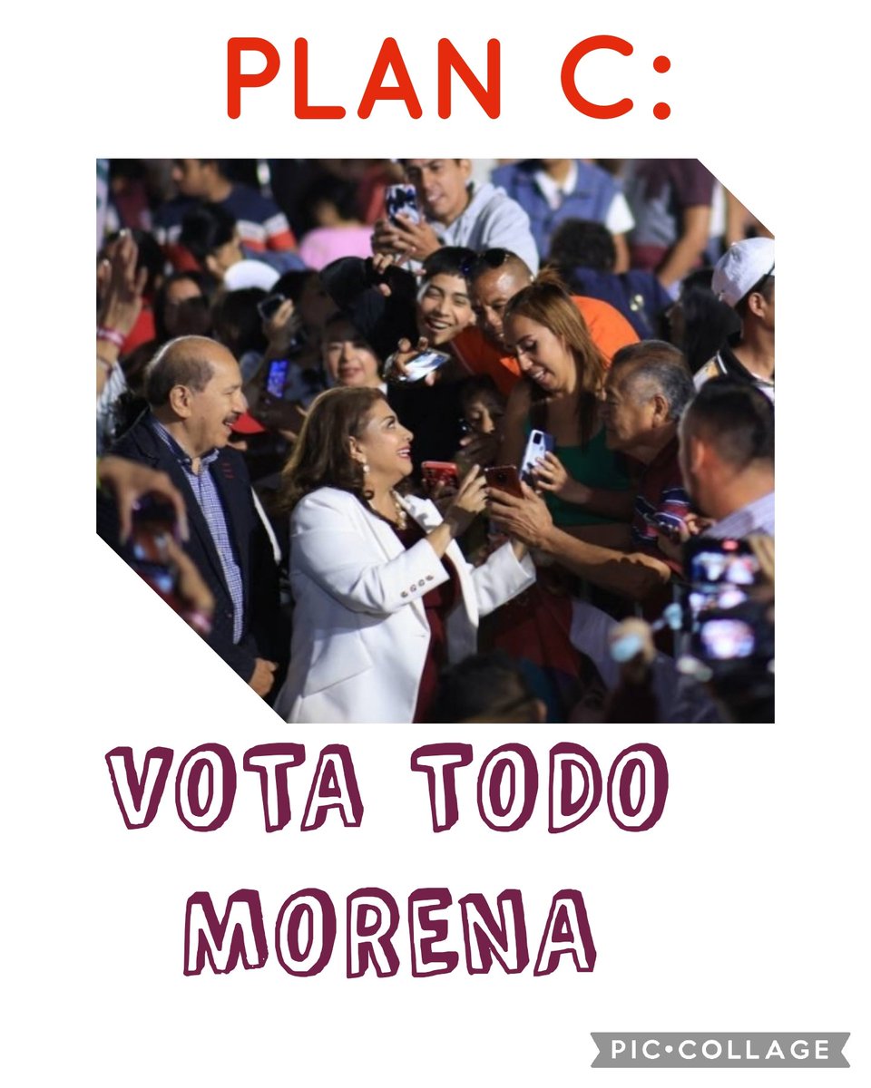 #MujeresAsesinas ¡NO! 
Mejor.
#VotaPlanC #morena