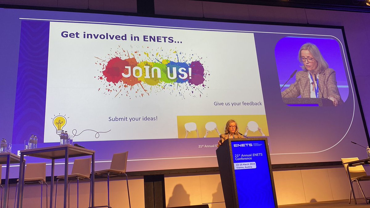 Very grateful to have been able to attend the 21st Annual ENETS Conference held in Vienna. I have learned a lot about #neuroendocrineneoplasms. Congrats to Dra. Rocío García Carbonero for her new position in #ENETS. It is a pleasure to be part of her team 👏🏼 @GCarboneroLab