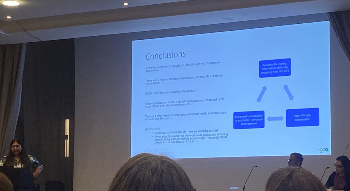 “There is a clear need for integration of mental health and social care services into HIV care” Abstract presentation from Indira Mallik #mentalhealthHIV #Chivaconference
