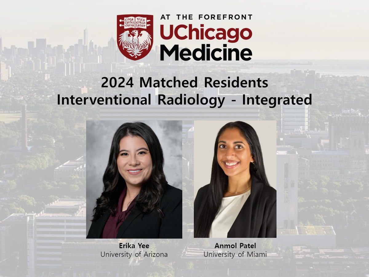 Congrats and welcome to the family! #irad #Match2024 @UChicagoIR @UChicagoRADS