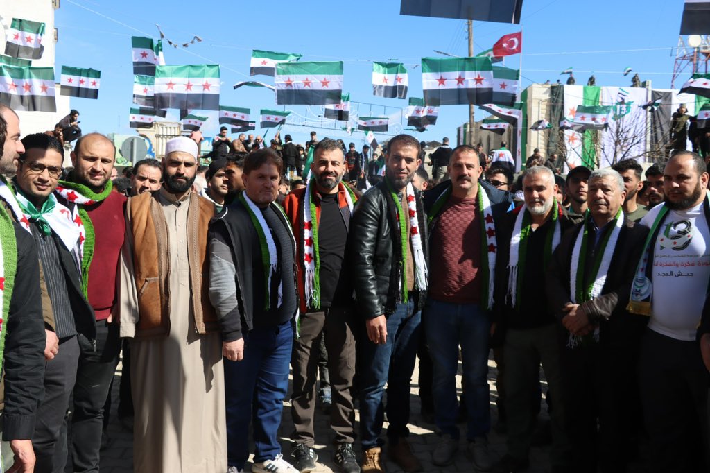 YaserAbdulrahim's tweet photo. في هذا اليوم ١٥ آذار  يجتمعُ فيهِ شهر رمضان المبارك وهو يوم جمعة وذكرى انطلاق ثورتنا المباركة.

كل عام وأنتم بخير أحرار سورية على امتداد هذا الوطن..
كل عام وثورتنا بخير ومستمرة حتى إسقاط نظام الأسد، حتى نصل إلى الحرية والعدالة والكرامة.

اللهم اجعل في رمضان وفي ثورتنا نجاةً لنا من كل المصائب، وفرجاً من كل كربٍ وهم، ونهايةً لكل ظالم، وعتقاً من النار، ونوراً يضيء عتمة قلوبنا..
ياجبار...
#الثورة_السورية_العظيمة
#الثورة_السورية_مستمرة