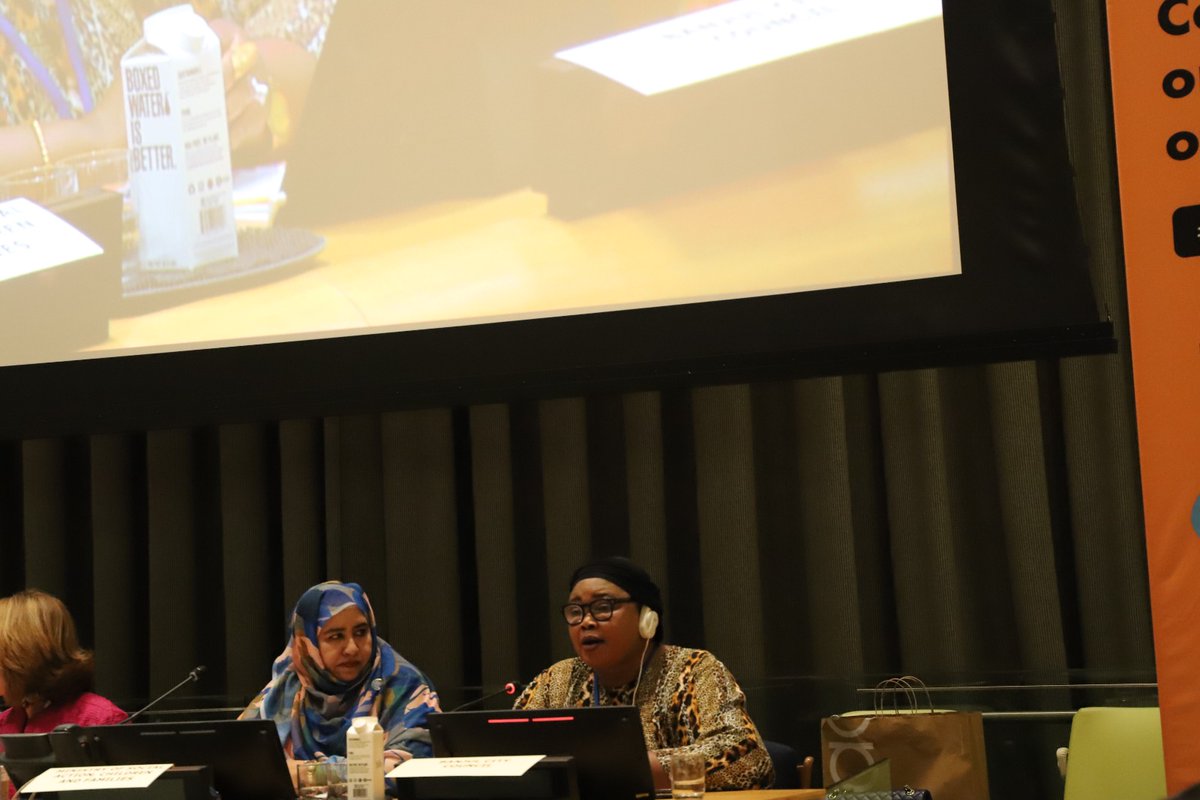 🟣#CSW68 @LoweMayor, President of REFELA, Member of the UCLG Standing Committee on Gender Equality 🗣️'Women are leading in Africa, but are struggling. We have suffered so much, let us make sure we support each other. Let us remember that we hold so much power' #Listen2Cities