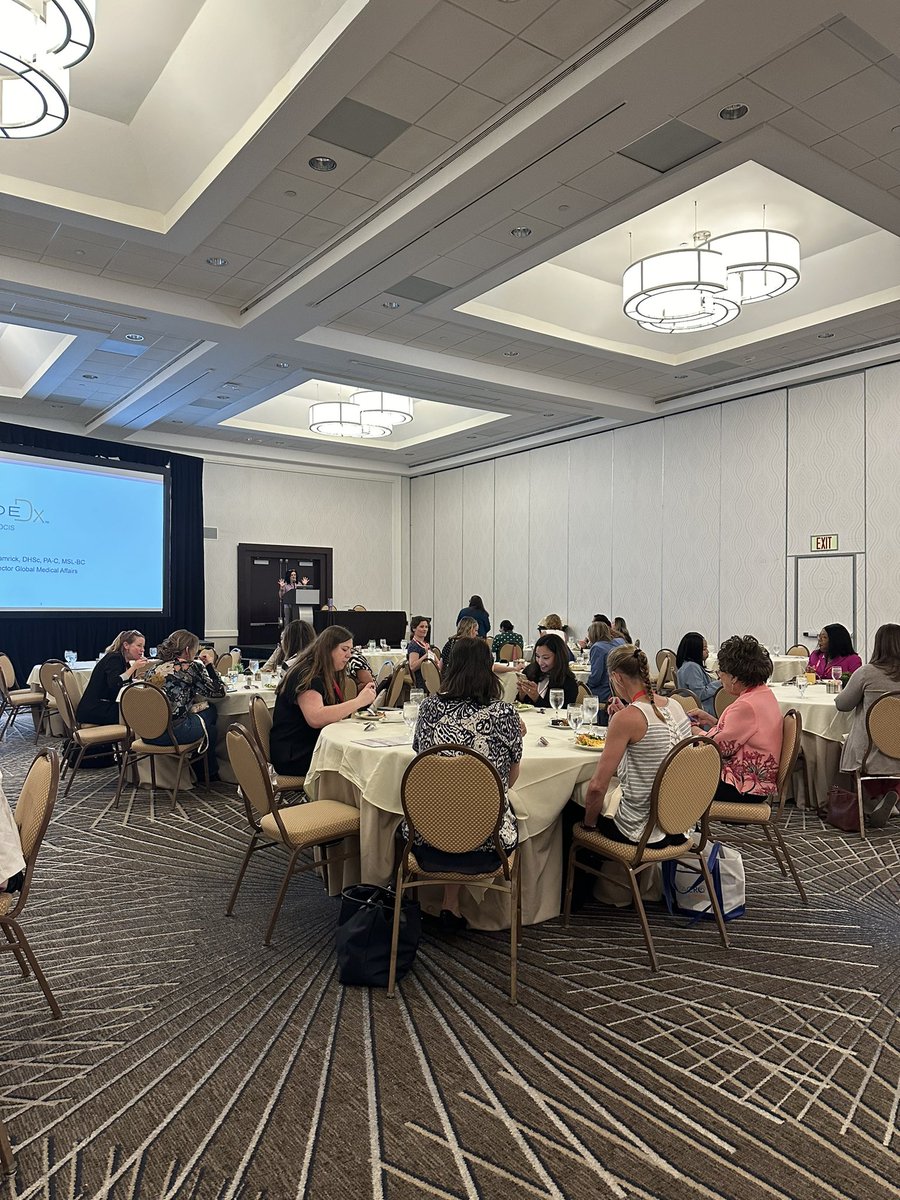 Great to see so many inspiring women at the #ACRO2024 women’s luncheon! #WeWhoCurie #RadOnc #RepresentationMatters