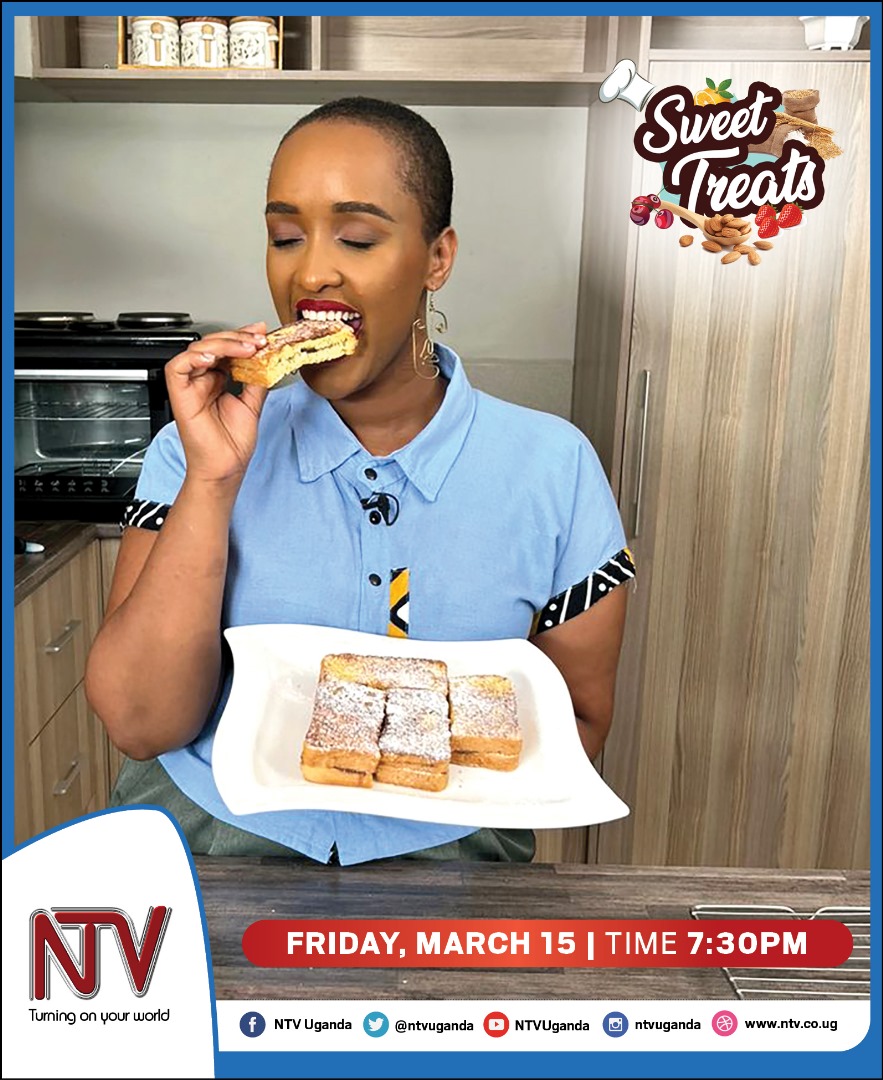 Tune in right now and join @Faizafabz  for a delicious journey into dessert-making on #NTVsweetTreats! Download the @YOTVChannelsUG  app to watch NTV Uganda live and get exclusive content.