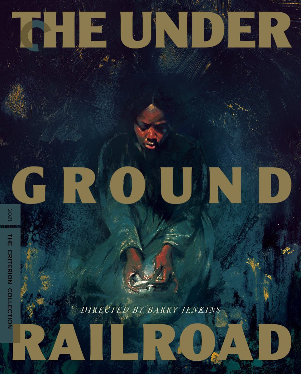 LOVED building this four disc edition of THE UNDERGROUND RAILROAD with @criterion 🙇🏿‍♂️ Kitchen sink type deal — run of show commentary with myself, Joi and James. Deleted scenes, THE GAZE, all the teasers, a printed graphic novel edition of our lost episode GENESIS… and more 💪🏿