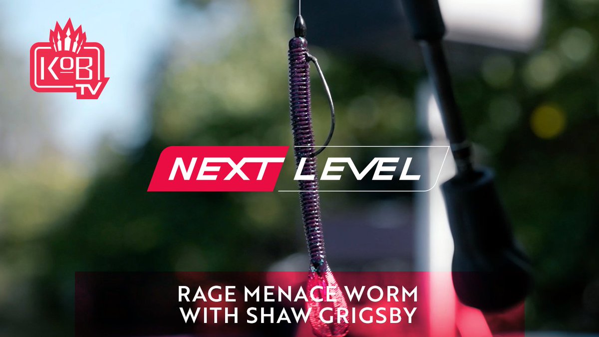 Shaw Grigsby breaks down the versatility of Rage Menace Worm. #NEXTLEVEL Featured Products: - Rage Menace Worm Watch Now: youtu.be/26fkxDOTWIw #StrikeKingLureCompany #TieOneOn #TexasRig #bassfishing