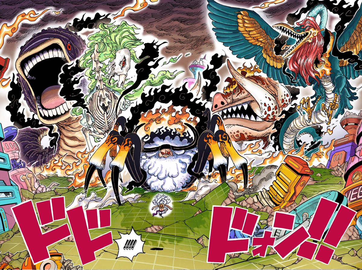 OPspoiler_'s tweet photo. #ONEPIECE1110 

Votre avis sur les transformations des 5 doyens ? https://t.co/BjhiNFmul6