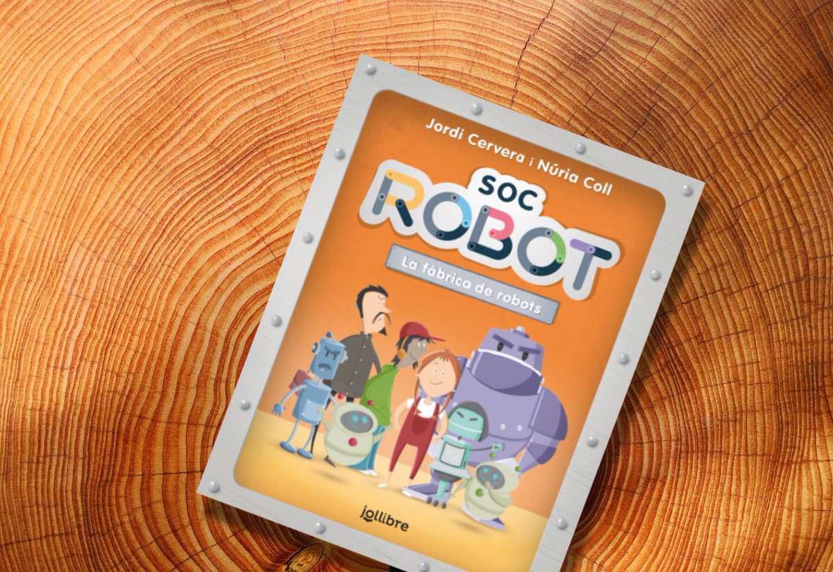 Ja tenim aquí “Soc robot” en català! @jollibre @NuriaCollillust