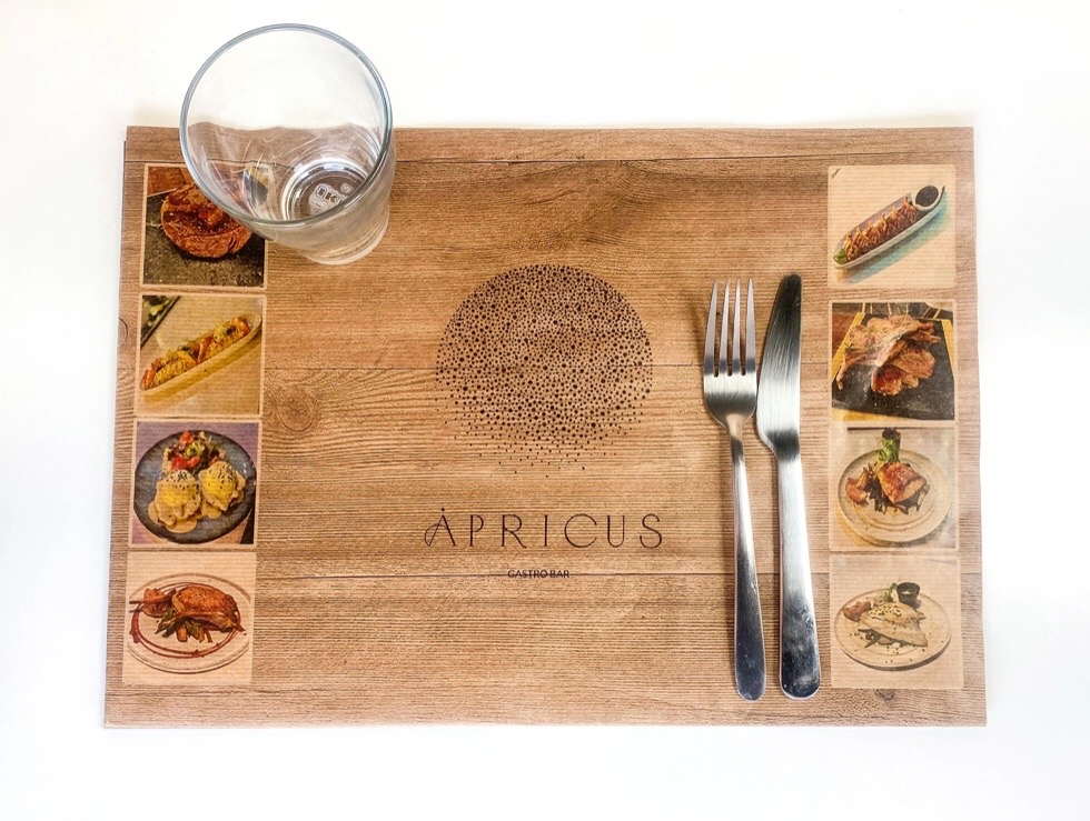 Diseño e impresión de manteles de papel | DREstudio.es