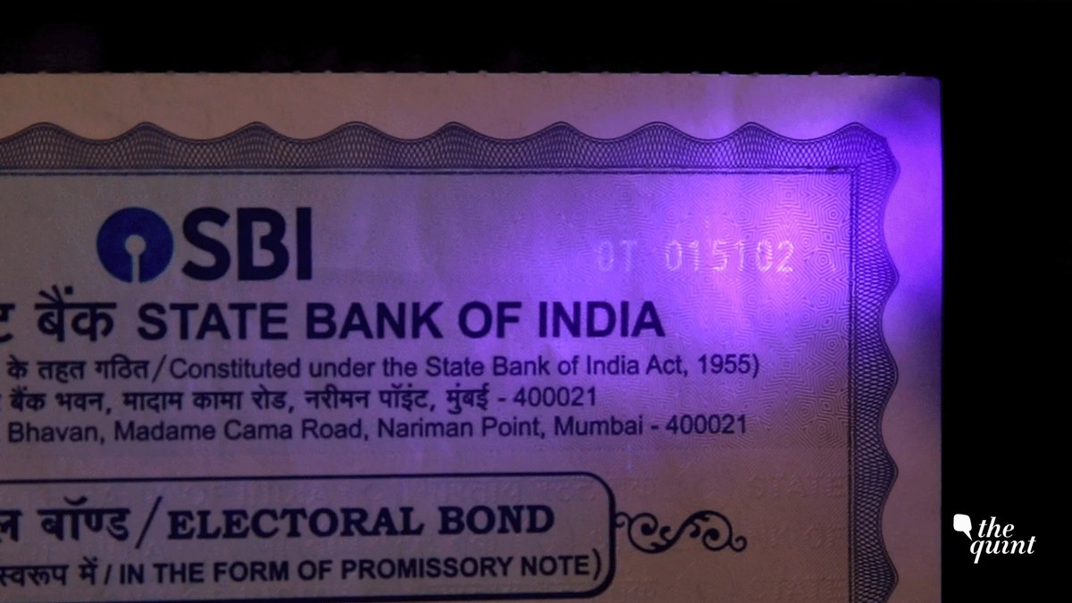 Lady Who First Cracked the Electoral Bonds Scam The govt. said all Bonds are anonymous, cannot be tracked. The SBI said all Bonds are anonymous, cannot be tracked. The Godi Media said all Bonds are anonymous, cannot be tracked. The WhatsApp University screamed all Bonds are