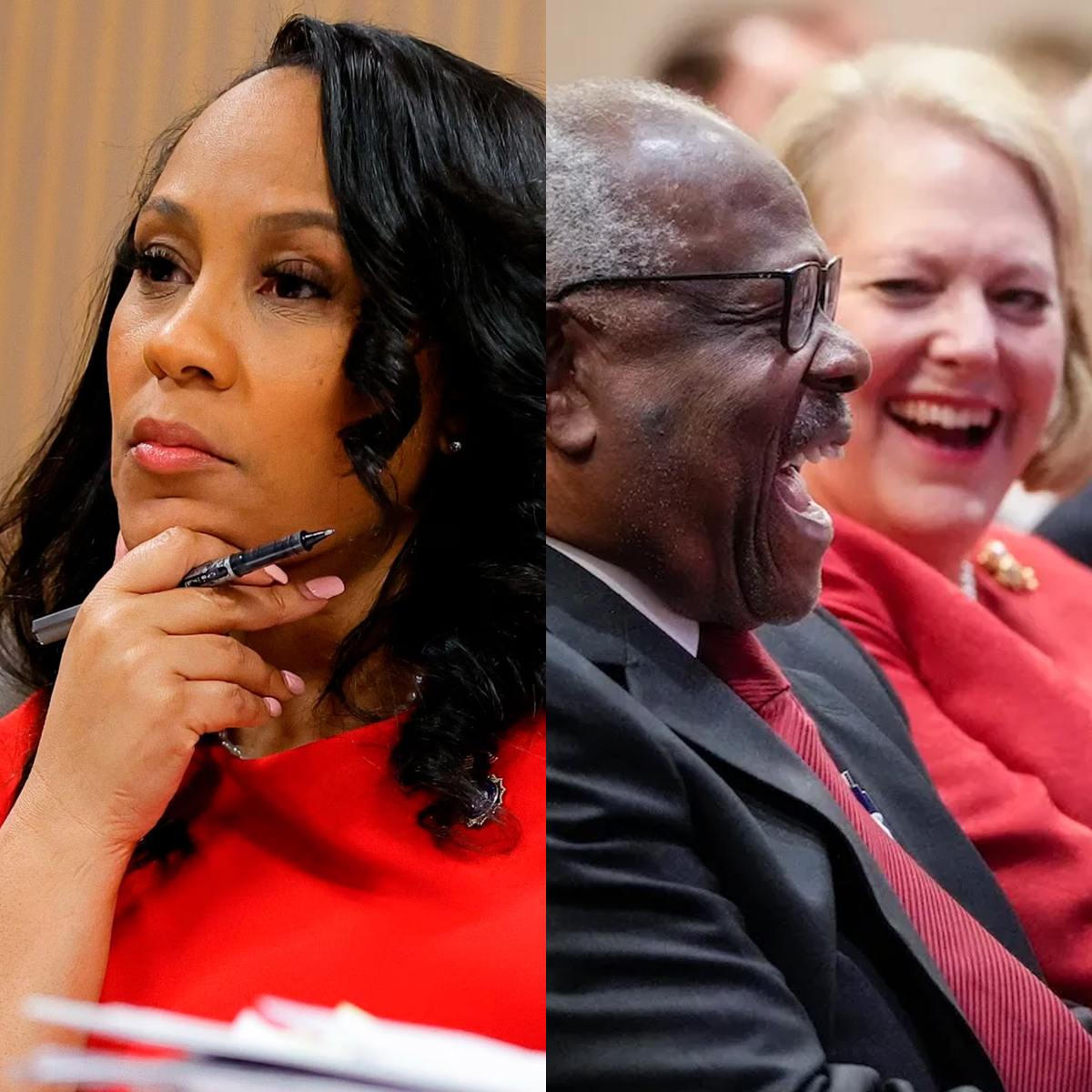 Something is seriously wrong with a judicial system in which DA Fani Willis is criticized for the 'appearance of impropriety' and a 'lapse of judgment'... ...while Supreme Court Justice Clarence Thomas is allowed to keep his seat, despite the 'appearance of impropriety' in…