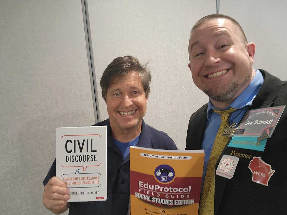 Excited to see @scottmpetri and can't wait to see @moler3031 here at @WCSS1 #civildiscourse #eduprotocols