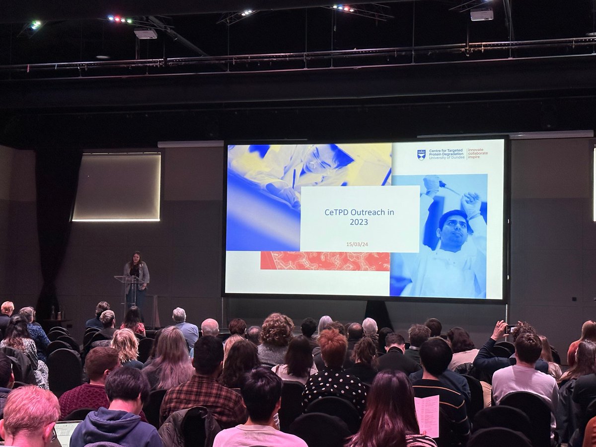 Centre for Targeted Protein Degradation (@uodcetpd) on Twitter photo Aitana De La Cuadra Baste, <a href="/DeLaCuadraBaste/">Aitana de la Cuadra Basté</a>, sharing our outreach activity in 2023 <a href="/UoDLifeSciences/">UoD Life Sciences</a> Annual Research Symposium. We won a School Public Engagement Prize in recognition of this work.
#CeTPDInspire #TargetedProteinDegradation Aitana De La Cuadra Baste, <a href="/DeLaCuadraBaste/">Aitana de la Cuadra Basté</a>, sharing our outreach activity in 2023 <a href="/UoDLifeSciences/">UoD Life Sciences</a> Annual Research Symposium. We won a School Public Engagement Prize in recognition of this work.
#CeTPDInspire #TargetedProteinDegradation