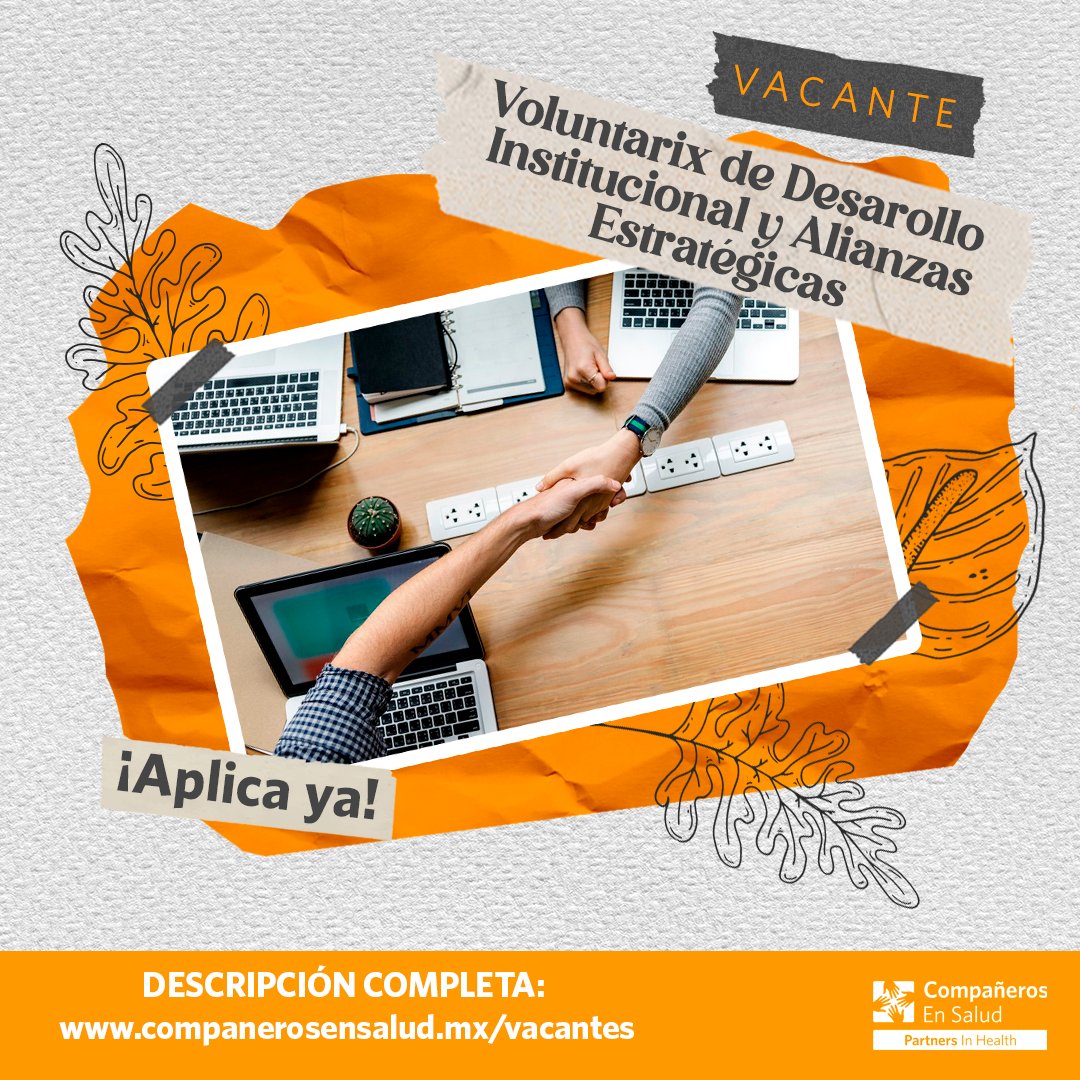 #Voluntariado | ¡Si tienes experiencia con donantes y reportes, esta puede ser tu oportunidad para ser parte del cambio en salud en Chiapas! Consulta todos los detalles aquí companerosensalud.mx/voluntariado-d…