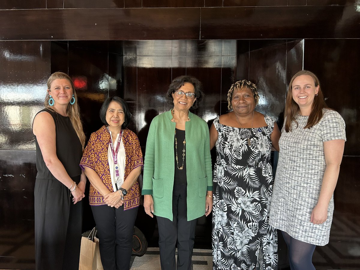 @StateGWI Ambassador Geeta Rao Gupta was at @gnwp_gnwp’s #CSW68’s event on #WPSlocalization. She shared that GNWP is a vital partner in breaking cycles of conflict and giving local space to women to prevent and resolve conflict #SHEWINS